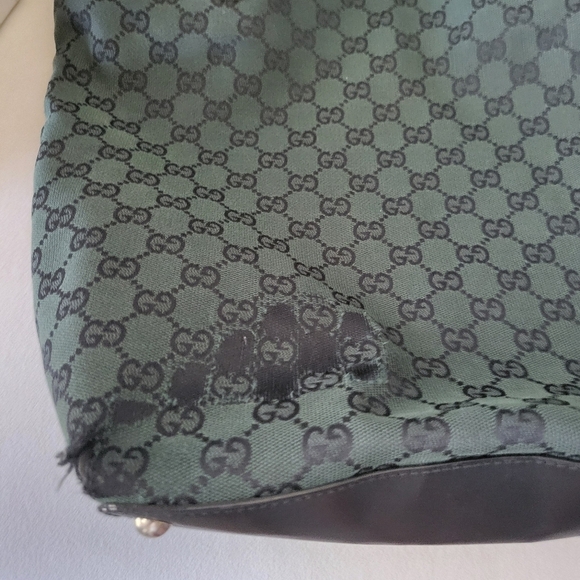 Gucci Vintage Shopping Tote Bag Monogram Flawed - Picture 16 of 16
